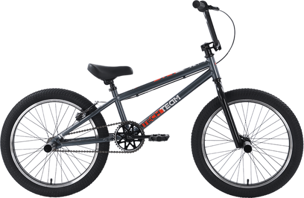 Купить Велосипед BMX TechTeam Step One 20" серый